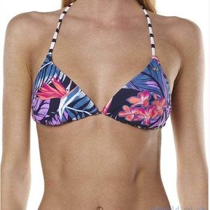 Roxy Tropical 🌴 Daydream Tiki bikini top Large